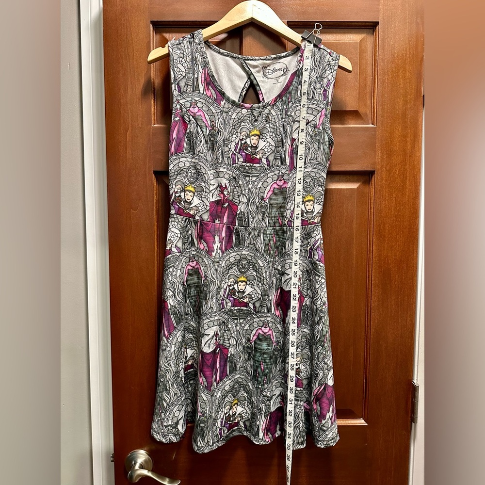 Disney Villain skater dress sz Med